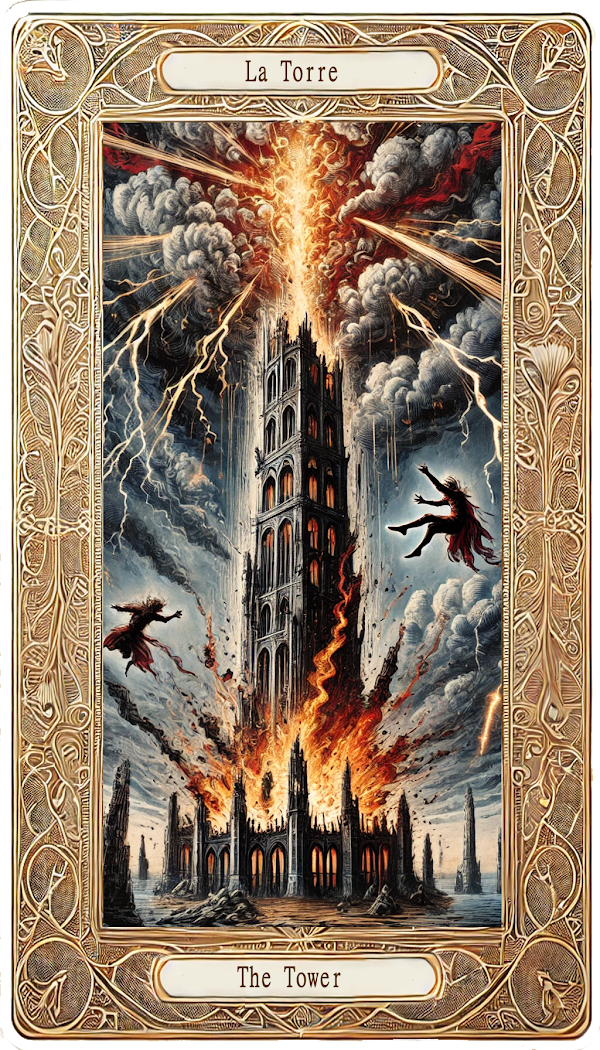 Carta La Torre del tarot
