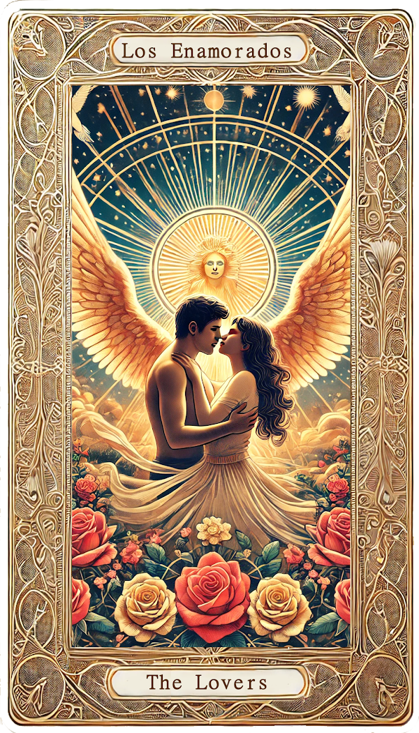 Carta Los Enamorados del tarot