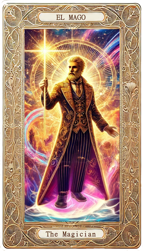 Carta El Mago del tarot