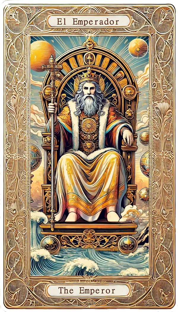 Carta El Emperador del tarot