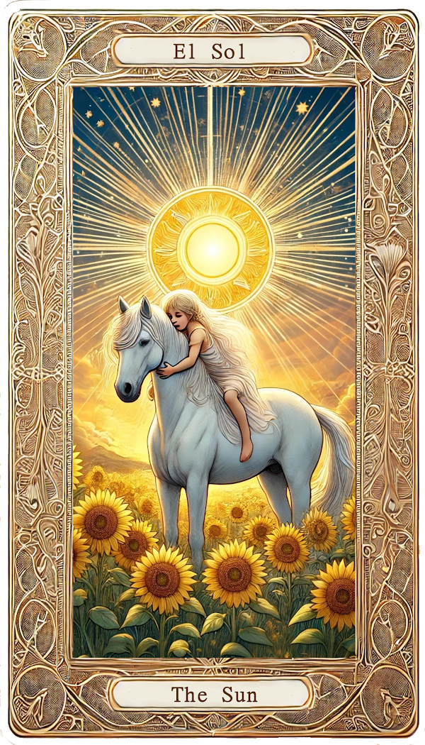 Carta El Sol del tarot